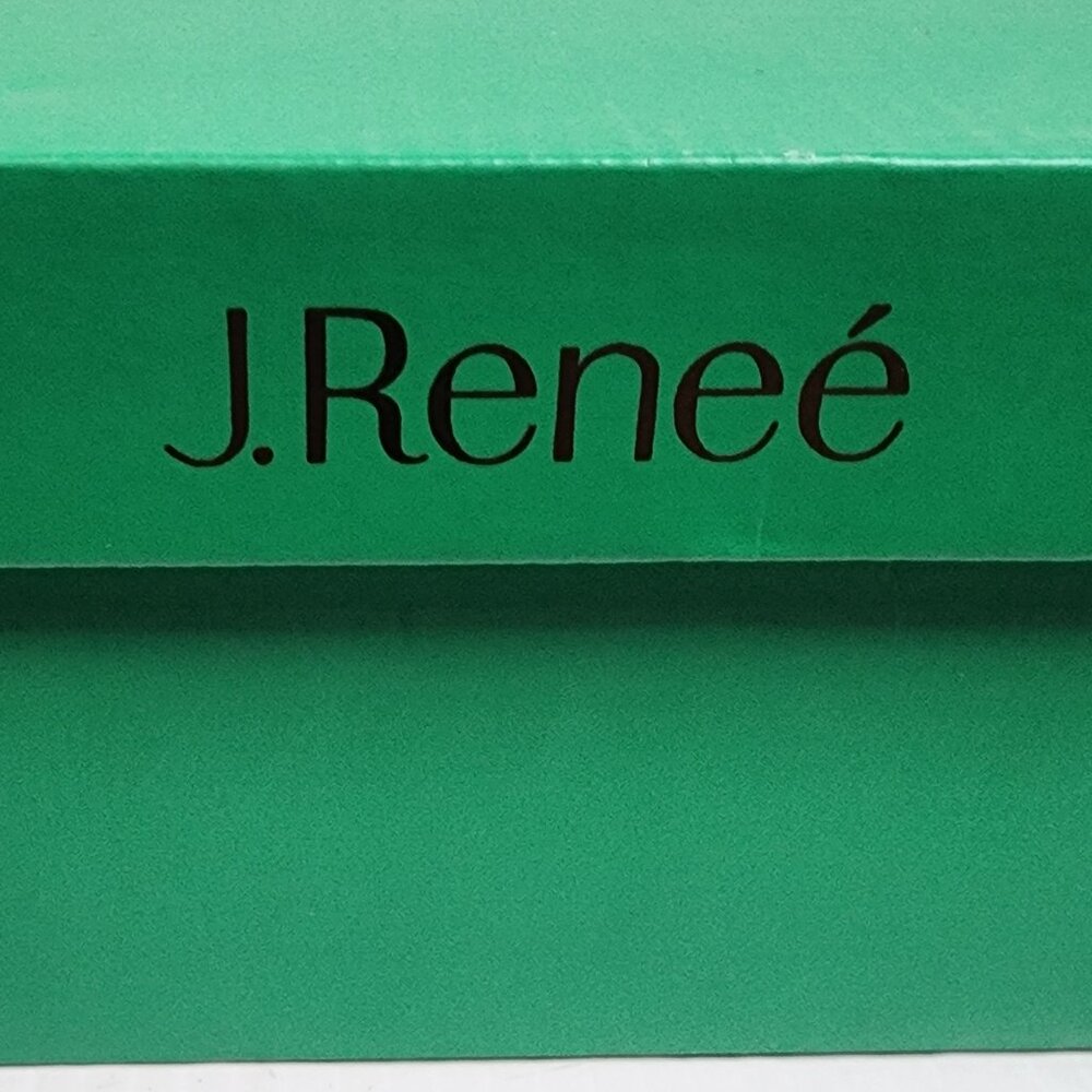 J. Renee Tarianna Clear Black Thong Sandal - Picture 9 of 10